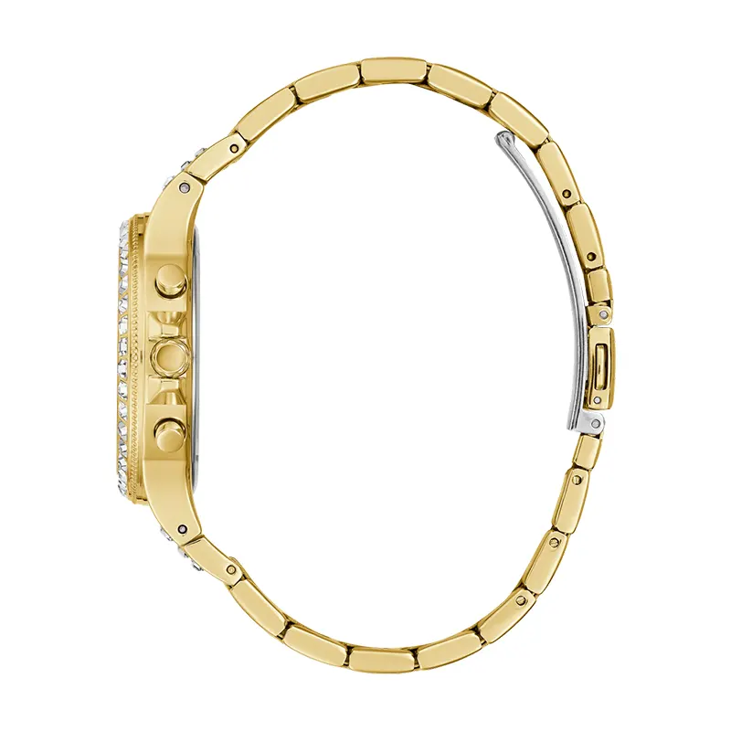 Guess Moonlight Multifunction Gold-tone Ladies Watch- GW0320L2